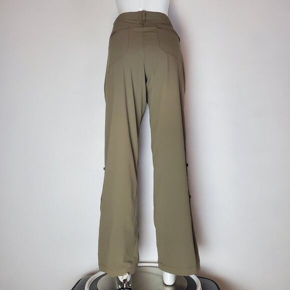 NEW Eddie Bauer Khaki Green Hiking Pants - Picture 3 of 10